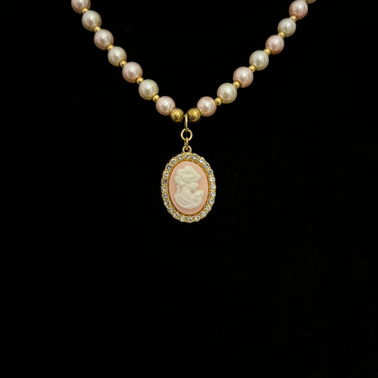 Divine Feminine Necklace (Pink)