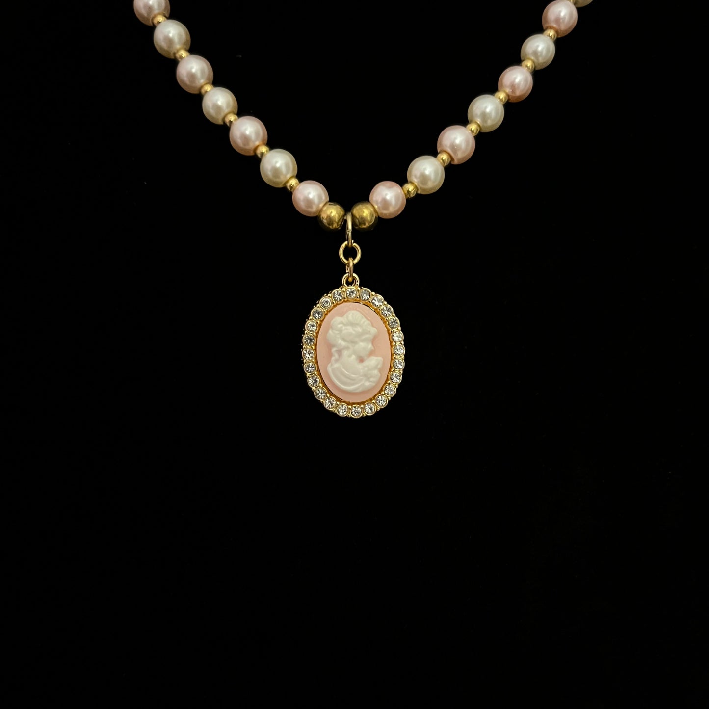 Divine Feminine Necklace (Pink)